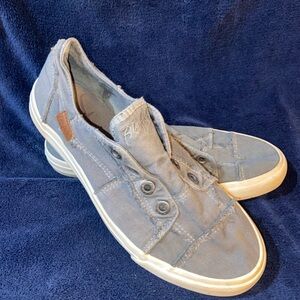 Blowfish Blue Slip-On Sneakers